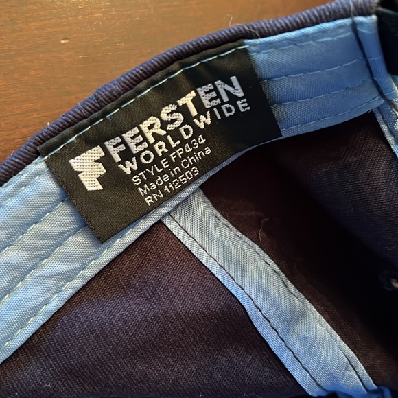 Fersten Worldwide Agentsync Men’s Sport Cap Blue shades of blue like new - Picture 4 of 8